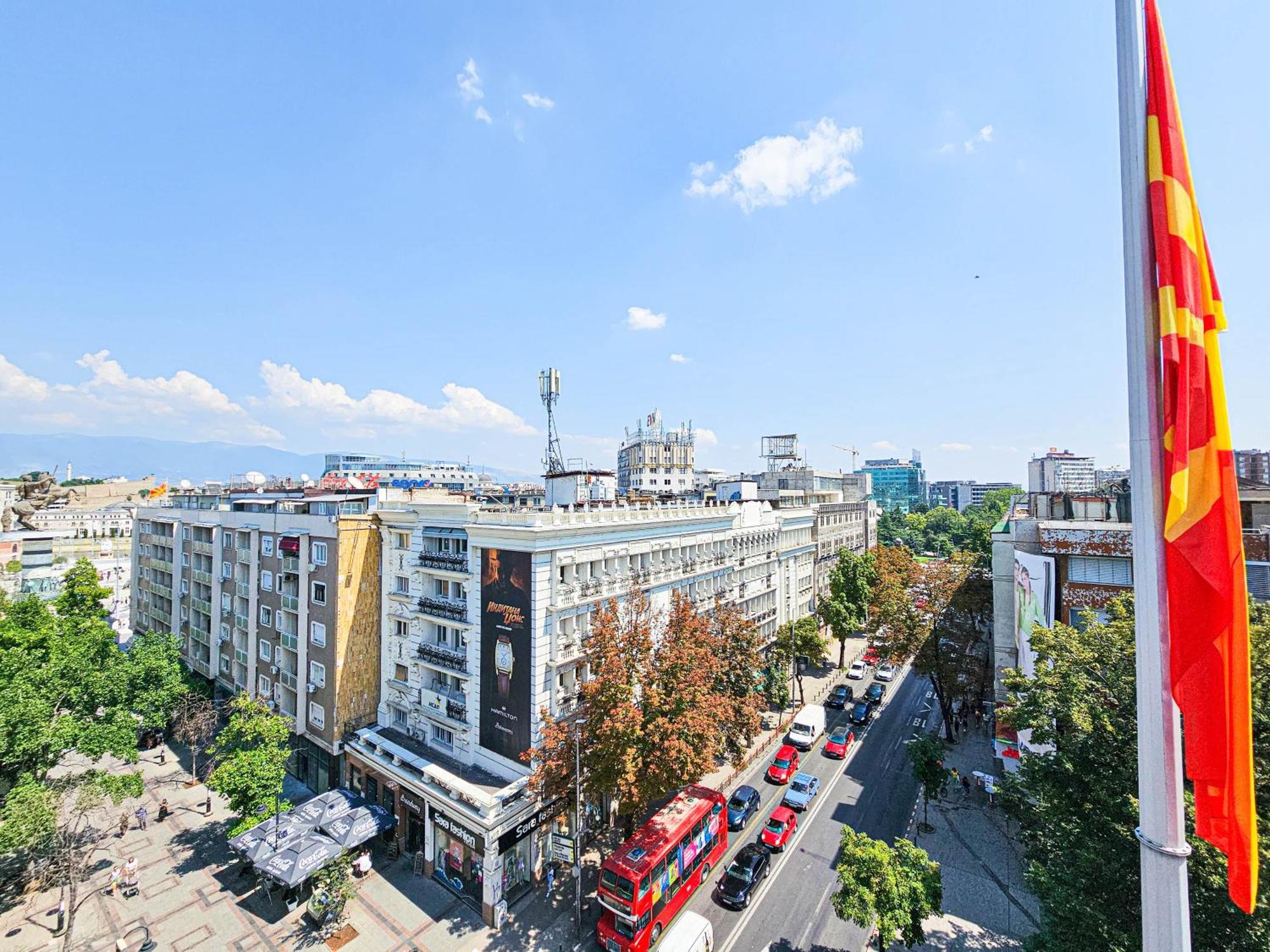 Apartment Skopje Square Eksteriør billede