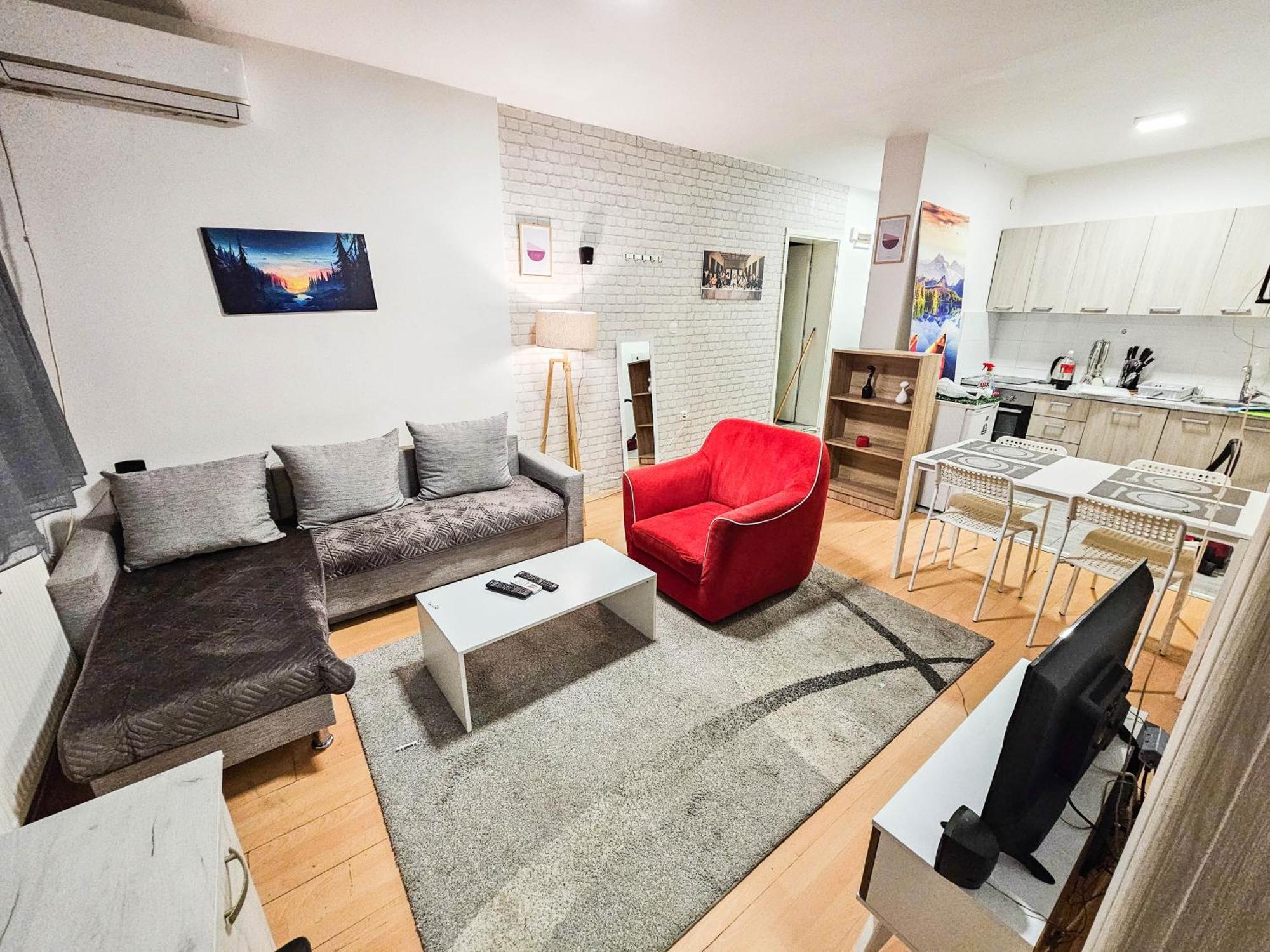 Apartment Skopje Square Eksteriør billede