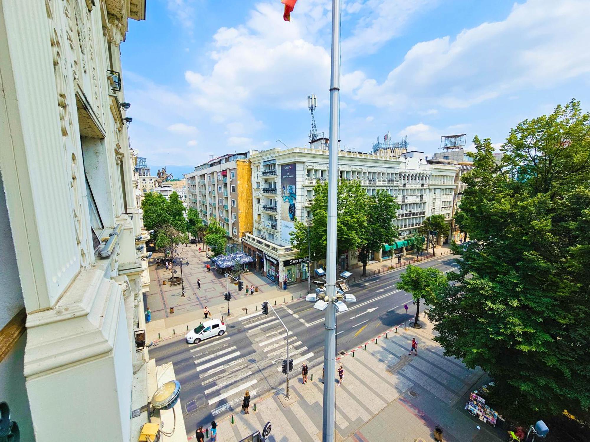Apartment Skopje Square Eksteriør billede