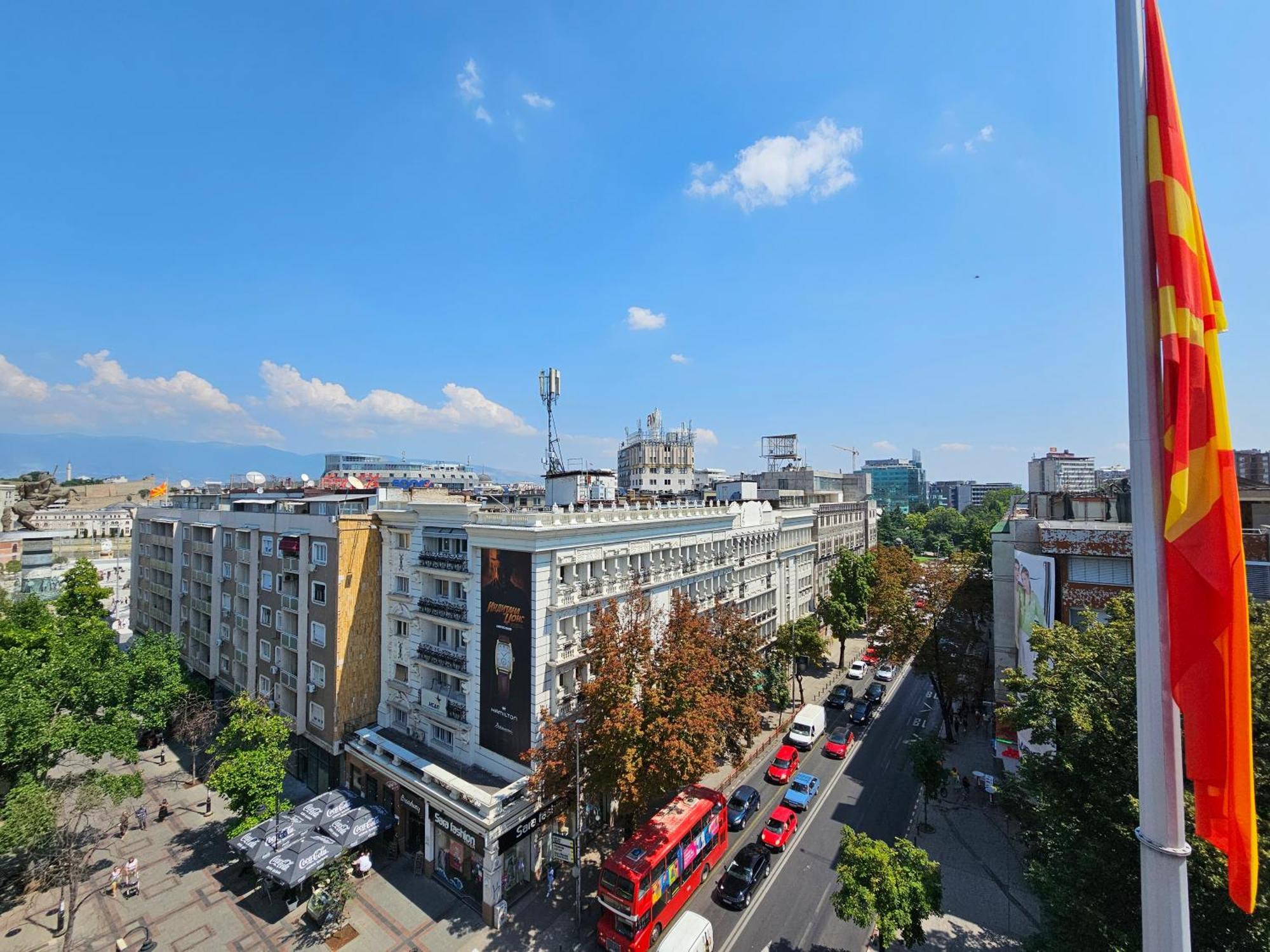 Apartment Skopje Square Eksteriør billede