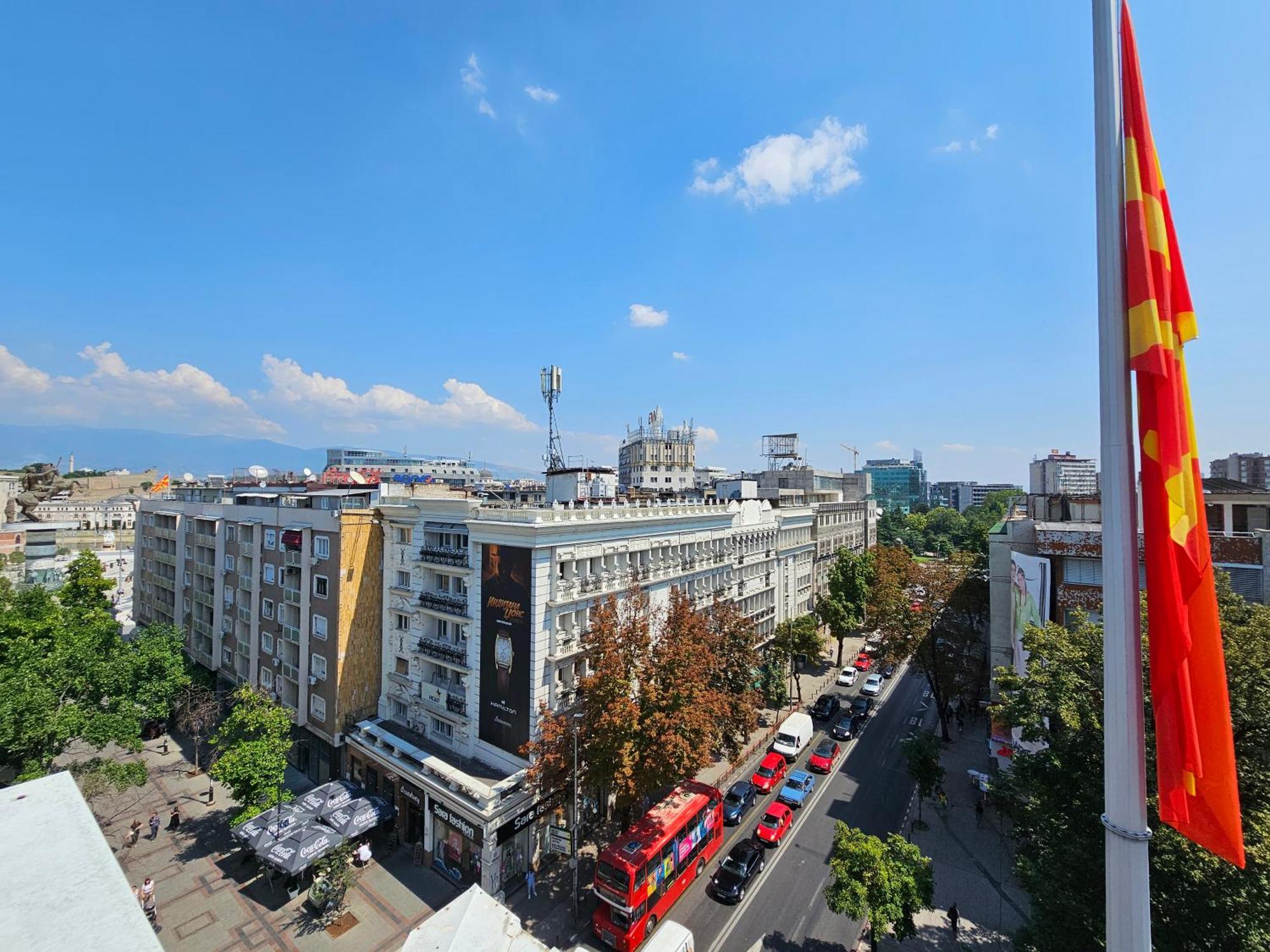 Apartment Skopje Square Eksteriør billede
